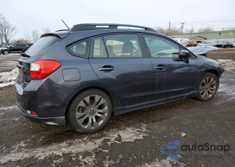 2016 Subaru Impreza Sport Premium из США, поврежденный, VIN JF1GPAP68G8249383
